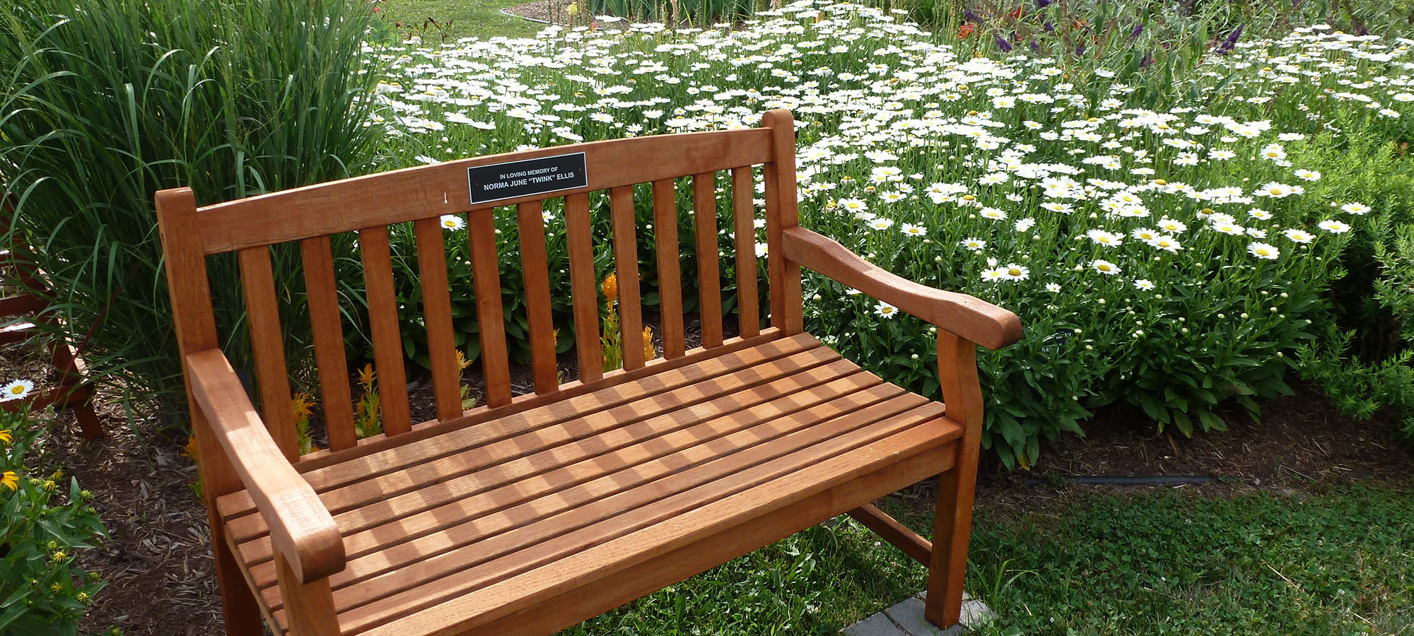 Community Garden Bench