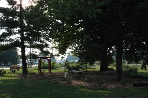 Entrance to Community Garden